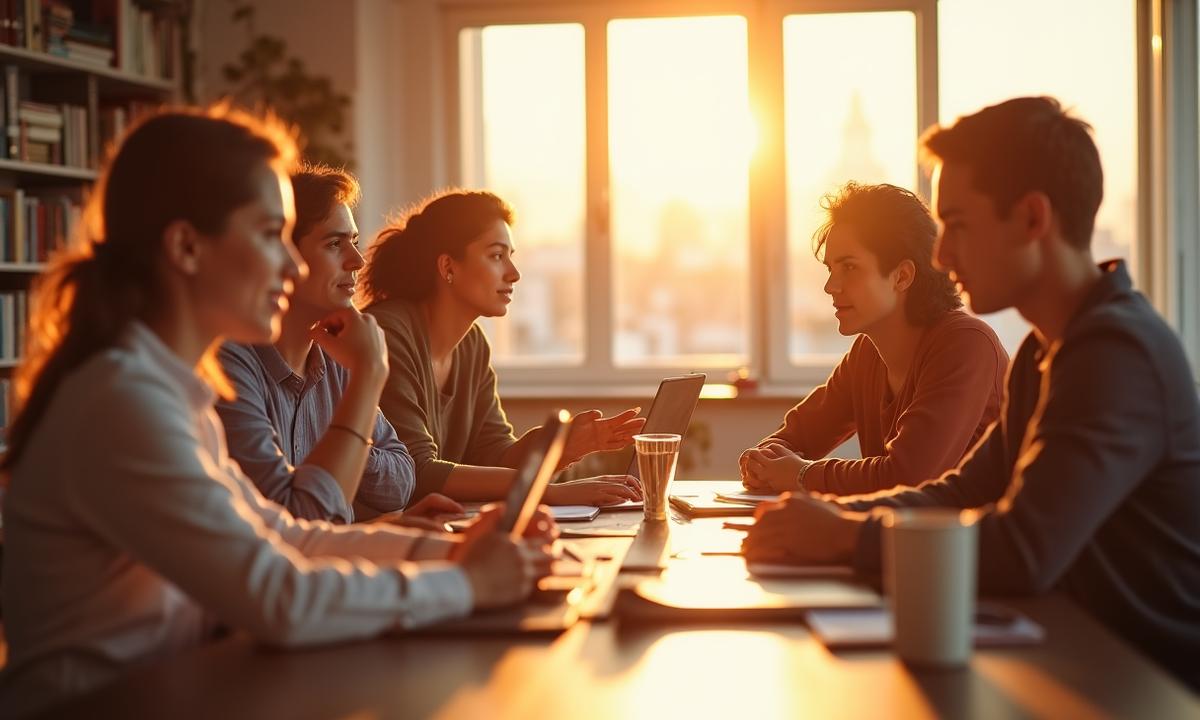Apprentissage collaboratif à Saint-Ouen